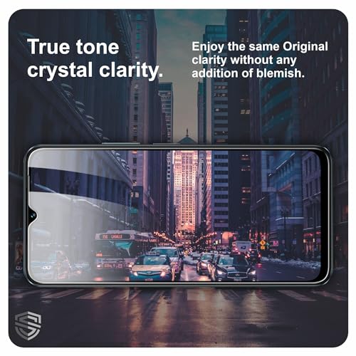 Image of Military-Grade Gorilla Tempered Glass For Vivo Y18, Vivo Y18e and Vivo T3 Lite (6.56 Inch) With Installation Kit | Edge to Edge Coverage | Black