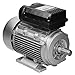 Produktbild ECD Germany Elektromotor 1-phas. 2-pol 230V 2.2kW (3PS) mit Anlaufkondensator 2850U/m Aluminium IP55, Motor für Kompressor Schweranlauf Motor, Kupfer Einphasenmotor Kondensatormotor Wechselstrommotor