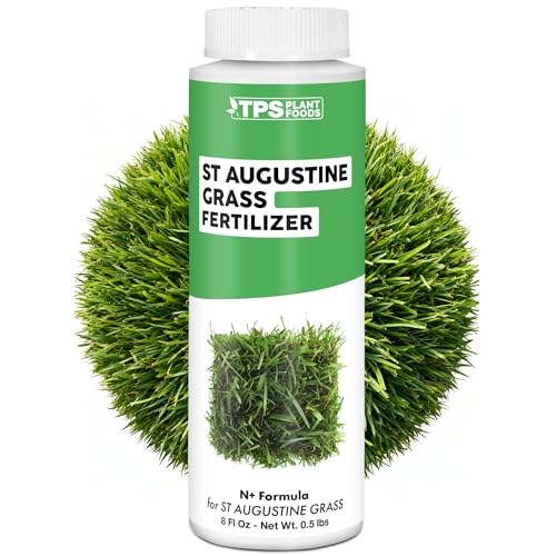 St Augustine Grass Fertilizer Liquid Lawn Food for Thicker Growth New Runners & Rich Green Color 8 oz