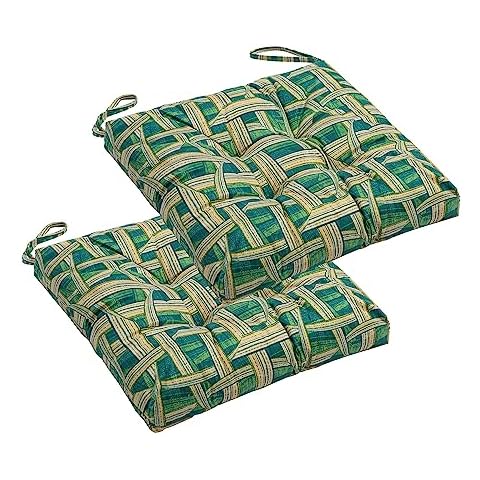 Makimoo Wicker Patio Seat Cushion Cover