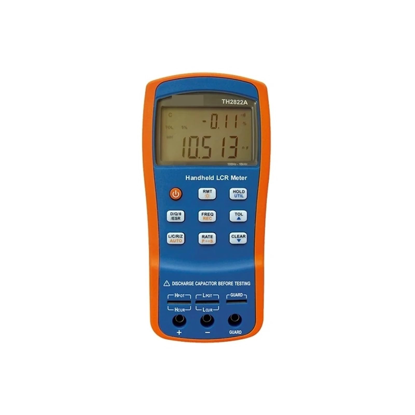 Handheld LCR Tester Portable RLC Bridge ESR Measurement Digital LCR Meter