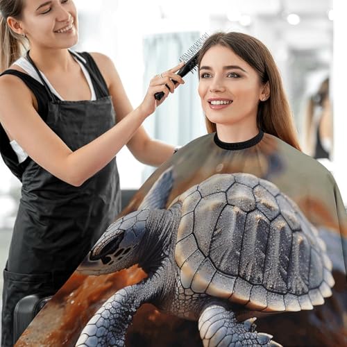 Capa de corte Cut Baby Sea Turtle para adultos 170x144 cm miniatura 5