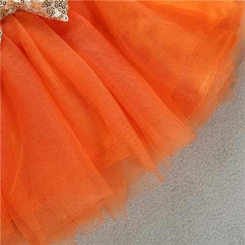 Miniatura 7 de Traje de Acción de Gracias para bebé niña, falda tutú, calentador de piernas+diadema de conejo