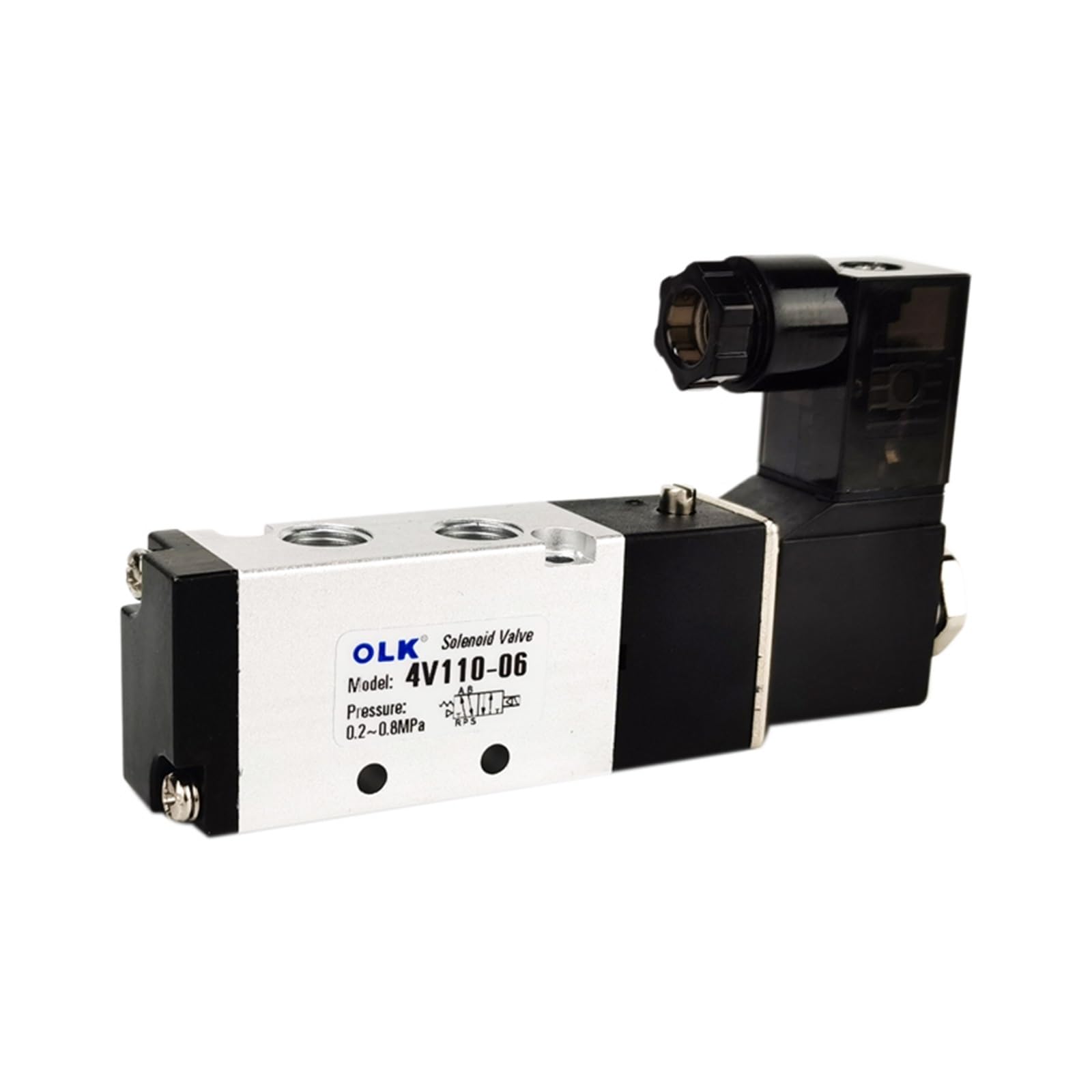 Distributeur pneumatique 4V110-06 AC220V vanne de commande 5 voies