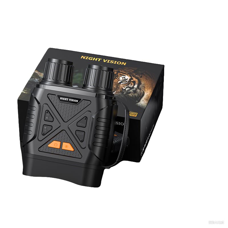 eMAS 4K Binocolo Visione Notturna, 10X Digitale Zoom Binocolo Visione Notturna for Outdoor