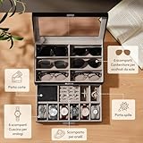 Zoom IMG-2 lifewit custodia occhiali rigida uomo Zoom IMG-2 lifewit custodia occhiali rigida uomo