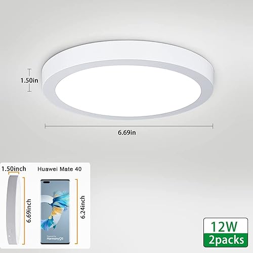 Miniatura 4 de DLLT - Lámpara LED de techo empotrable (6121824 W), 12.00watts, 110.00 volts
