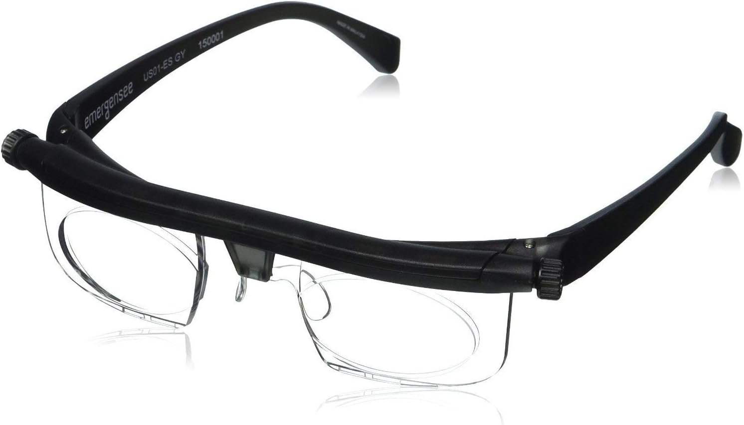 Adjustable Eyewear-Instant 20 20 Vision-Non Prescription Lenses -Both Nearsighted & Farsighted Variable Focus Glasses-Computer Reading Driving Eyeglasses-Men & Women