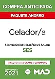  Paquete Ahorro Celador/a del Servicio Extremeño de Salud (SES). Ahorra 52 € (incluye Temario Común y Test; Temario específico; Test parte específica; Simulacros de examen y acceso gratis a Curso Oro)