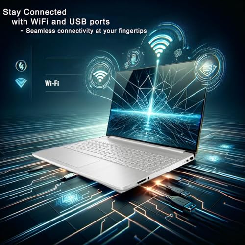 Image of HP Go Slim 15.6 Laptop •32GB RAM • 1TB Storage (512GB SSD + 512GB External Hard Drive) • Intel 4-Core Processor • Upto 12 Hours Battery Life • w /WOWPC Bundle • Windows 11 Pro