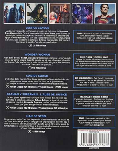 Coffret dc comics 5 films