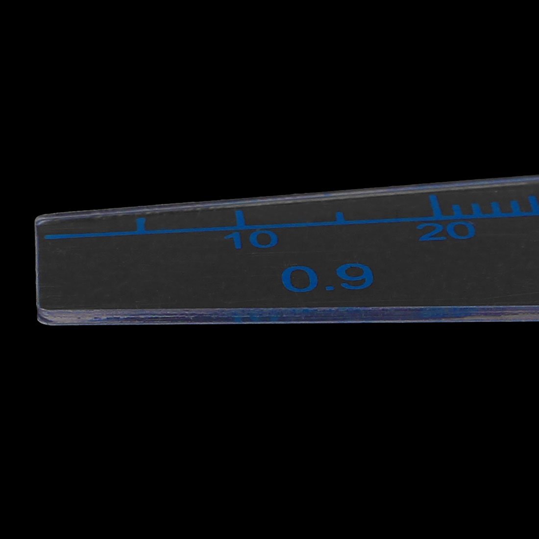 Aexit 10mm-70mm 0.9mm Reference Gauges Thickness Plastic Feeler Gauge Gap Filler Feeler Gauges Measuring Tool