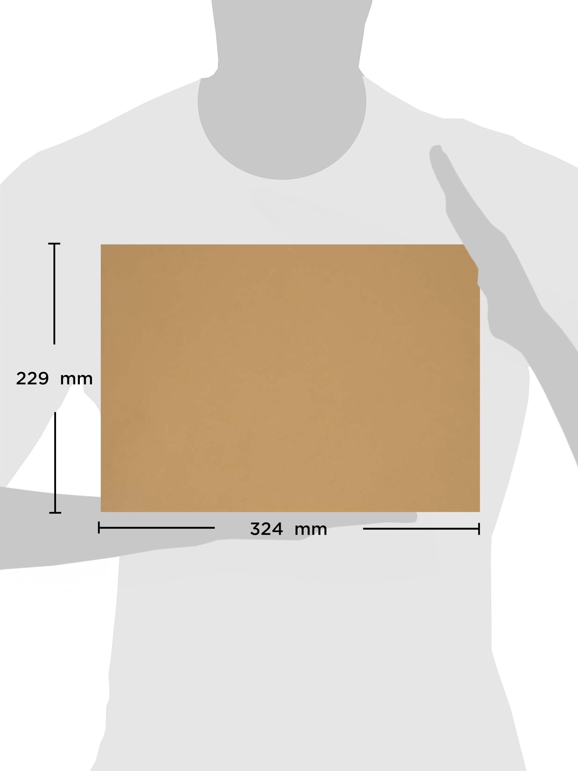 Blake Avant Garde | sobres con fuelle resistente C4 (32.4 x 22.9 x 2.5cm) | 100 unidades | papel de 140 GSM | sobres manilla con tira autoadhesiva | resistentes marrones | modelo AG0052