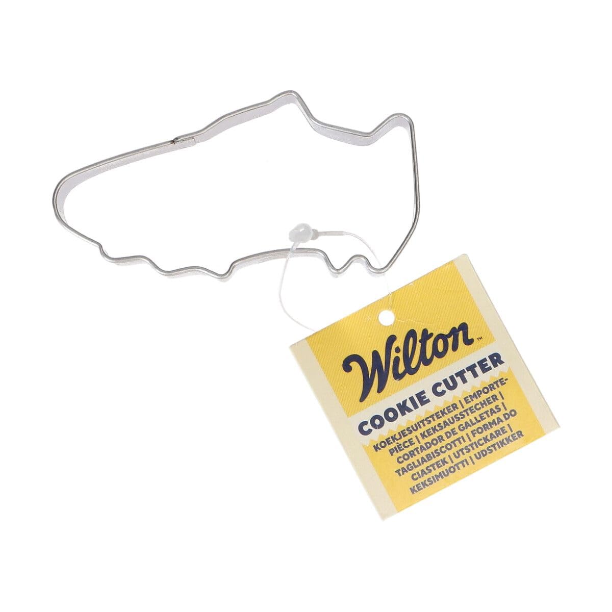 Wilton Cookie Cutter Sports Shoe: Stainless Steel Cookie Cutters for Biscuits, Cookies, Fondant Decorations and More, Dishwasher Safe - 7 cm, 02-0-0629