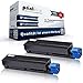 Produktbild 2X Print-Klex Tonerkartuschen kompatibel für Oki Oki B412 B412DN B432 B432DN B512 B512DN 45807106 45807102 45807111 - Premium Pro Serie