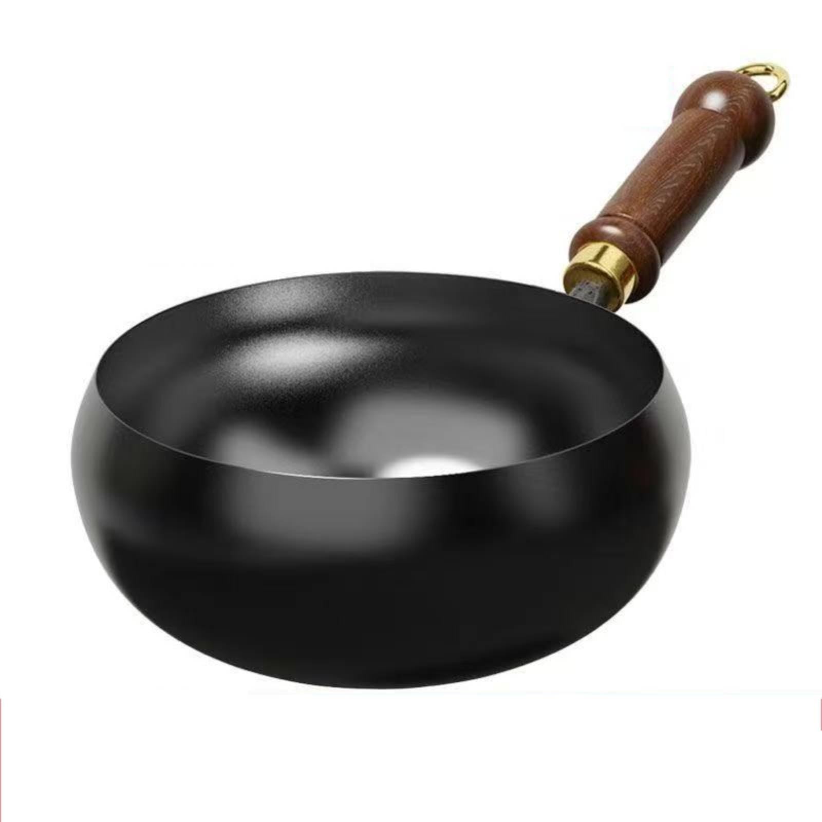 harayaa Olla Cocina Recubierta Hierro con Tapa Vidrio Templado para Sofreír y Alimentos con Superficie Lisa y Mango Mara Acuada para Fogones Domésticos