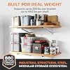 EZYRACK Heavy Duty Metal Brackets for Garage Wall Shelving, Modular Wall Mounted Storage System & Industrial Organizer for Workshop, Shed, Kitchen and Utility #1