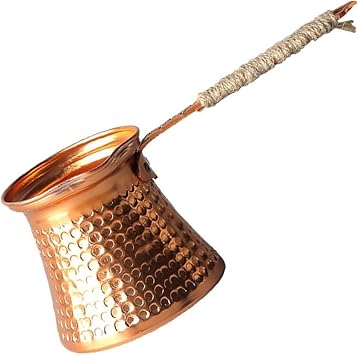 Brass Turkish Coffee Pot Hand Hammer Hammer Copper Drip Coffee Maker Milk Thermos Cup Moka Pot Accessories