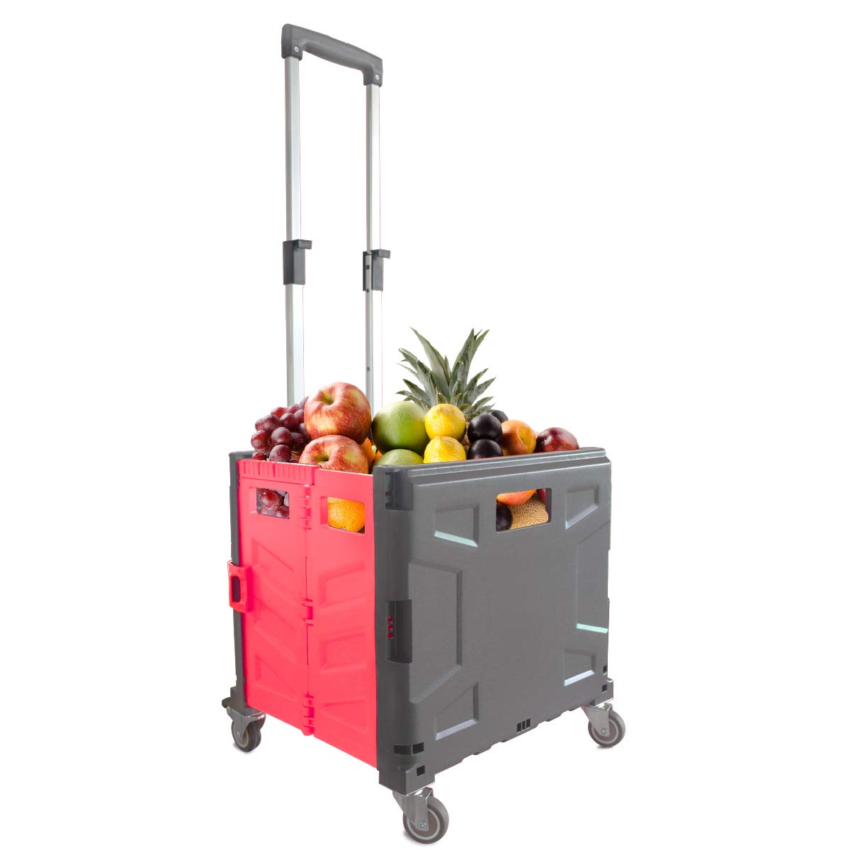 Buy DDSDUDES Foldable Utility Cart 4 Wheeled Rolling Crate Cart