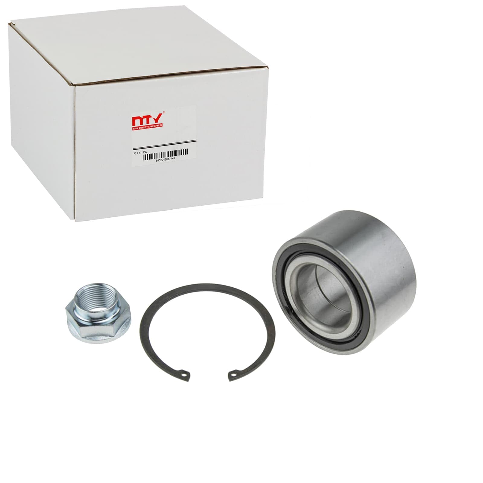 NTY Klp-Hd-031 Radlagersatz vorne | Klp-Hd-031 Kompatibel mit City IV Stufenheck (GE4),CR-V II (rd_),jazz II (gd_, GE3, GE2)