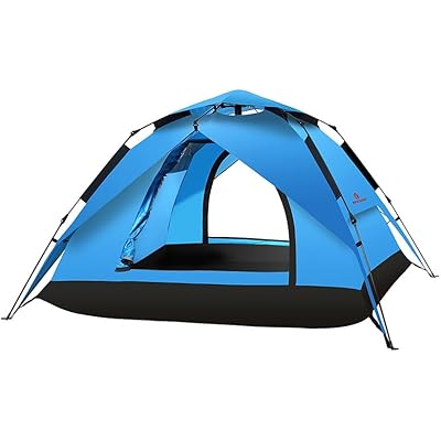 ROCK CLOUD テント ワンタッチテント サンシェードテント 紫外線防止 設営簡単 通気性 レジャー用 折りたたみ キャンプ 海水浴 花見 収納袋付き