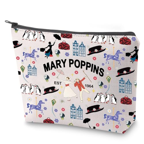 Miss Poppins Mary Est 1964 - Neceser de viaje con cremallera WDW, Mary 1964, No