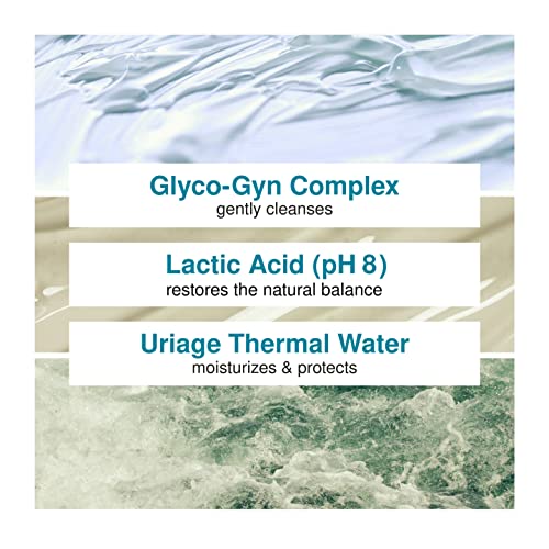 Uriage Gyn-8 Soothing Intimate Gel 3.4 Fl.oz. | Feminine Wash To Gently Clean, Protect And Rapidly Relief & Calm Sensations Of Discomfort In The Intimate Area | Soap Free & Dermatologist Tested #TOP2