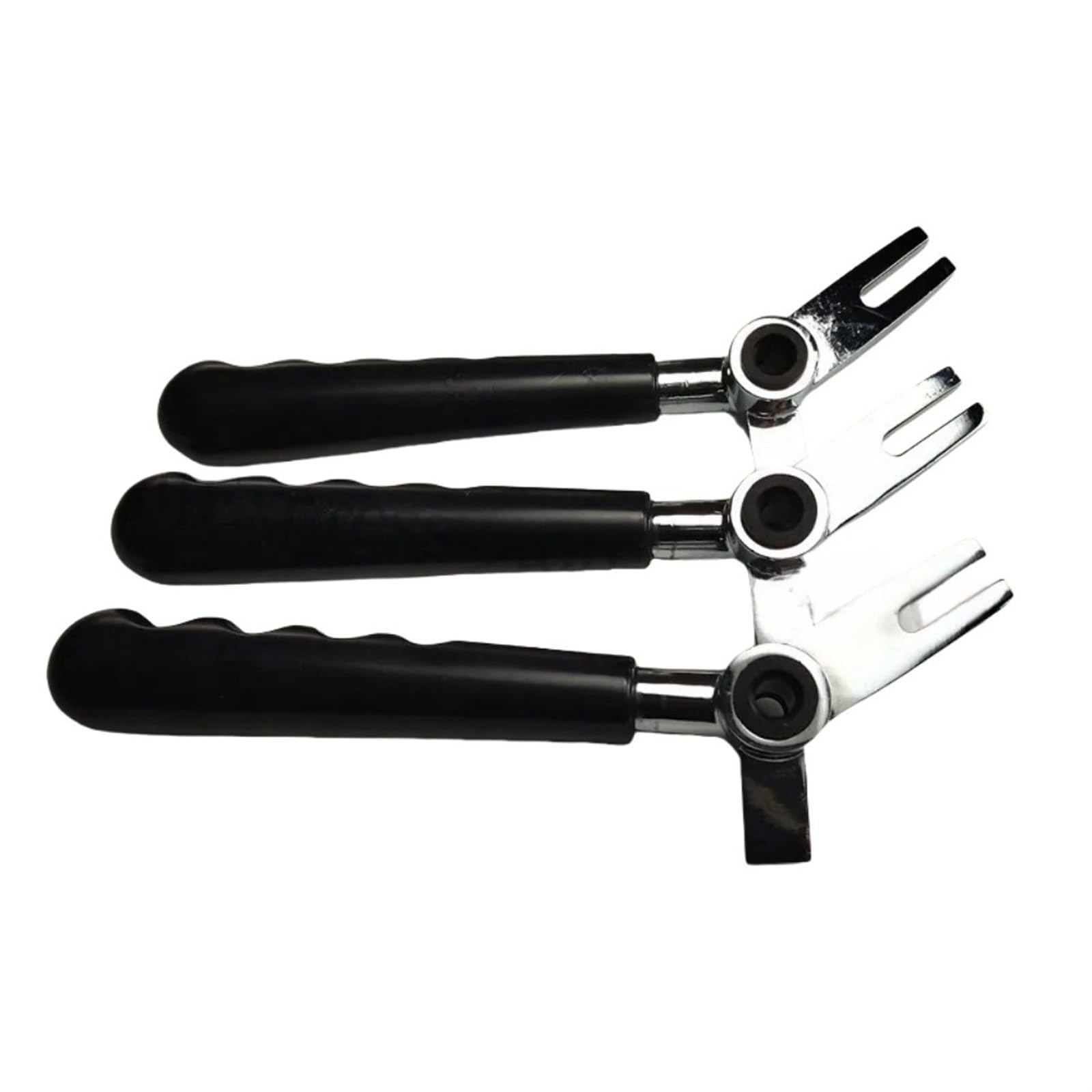 Fixation pour machine à crème glacée Vevor avec 3 leviers droits noirs