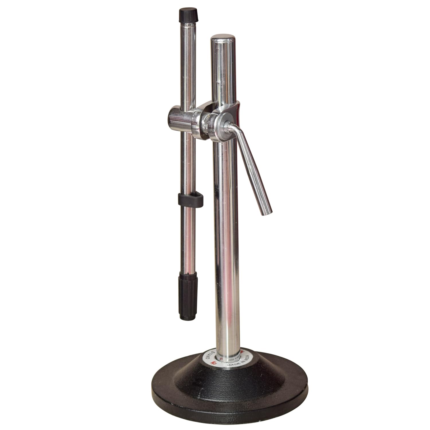 KH Microphone Deluxe Stand Table/Floor DGT PA Instrument 15 Inch Iron Base Universal Mic Stand for Harmonium, Tabla - Ideal for Temple, Gurudwara, Church, Schools-picture-12