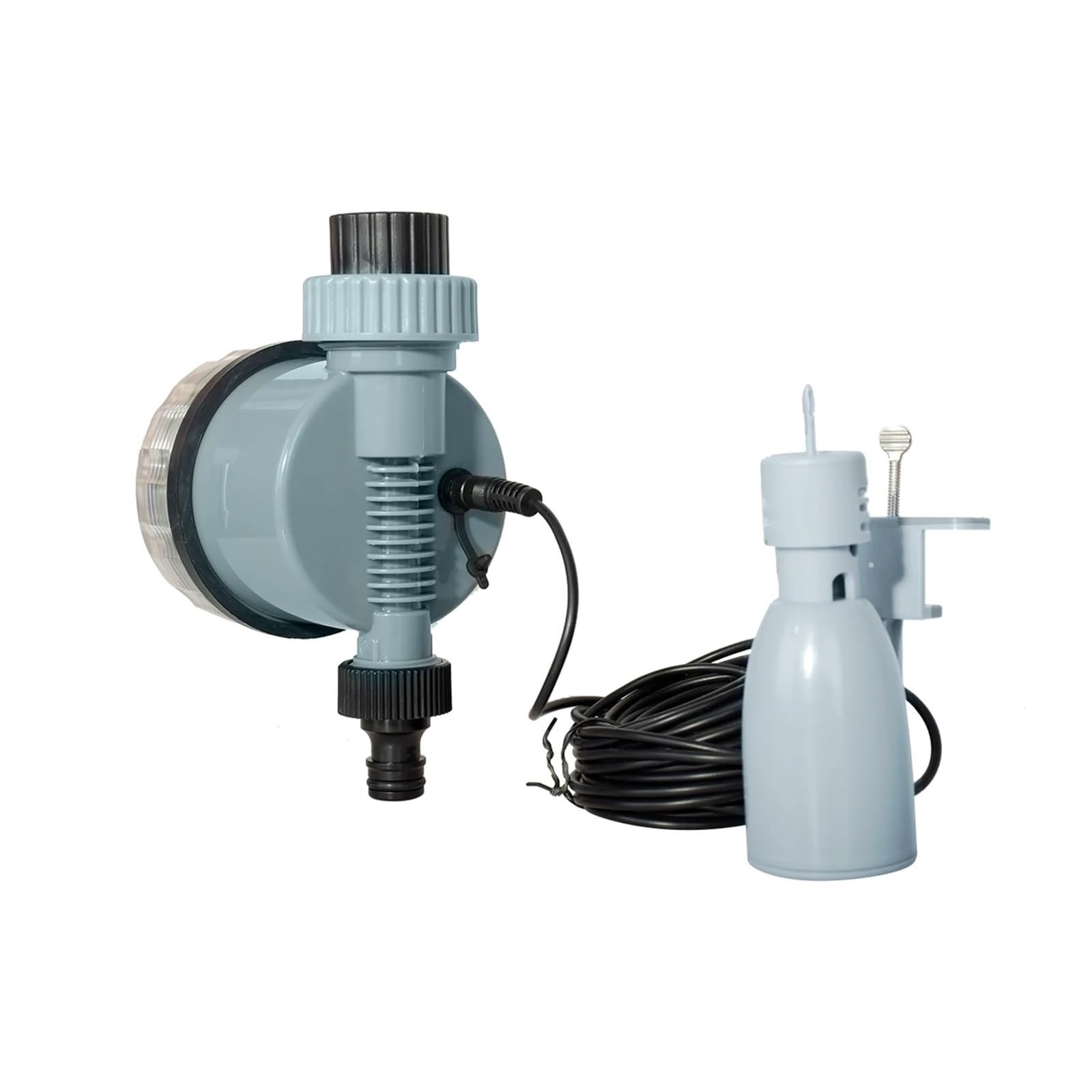 NURII Temporizzatore Automatico for irrigazione con Display LCD, con sensore Pioggia Temporizzatore elettronico for valvola a Sfera da Giardino Domestico for irrigazione da Giardino