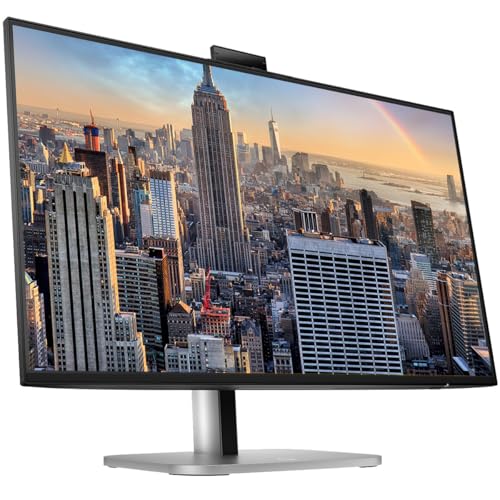 Image of HP Series 5 Pro 27-inch 527pq and 527pm 2K QHD Conferencing Monitor 2-Pack Bundle with Desk Mount Stand, USB-C Multiport G5 Dock, MK670 Wireless Keyboard & Mouse, Gel Mouse & Wrist Pad