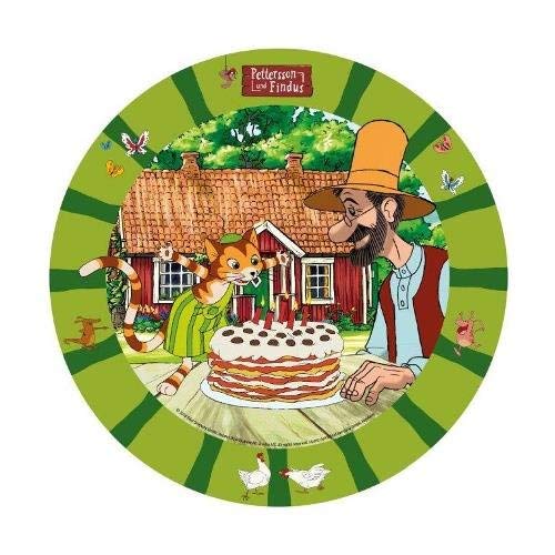 Pettersson und Findus Party original Teller 23 cm 8 Stück Kindergeburtstag...