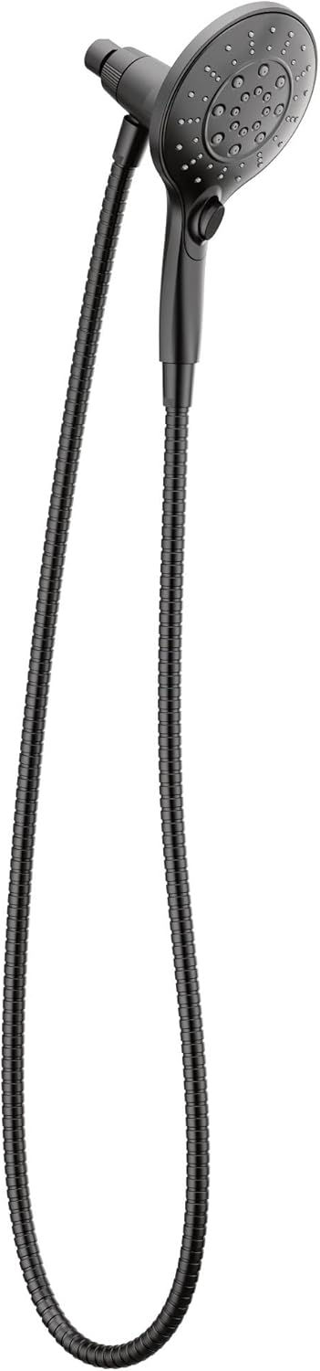 Limited Discount Moen 3662EPBL Engage Magnetix Six-Function 5.5-Inch Handheld Showerhead with Magnetic Docking System, Matte Black Exclusive Moen 3662EPBL Engage Magnetix Six-Function 5.5-Inch Handheld Showerhead with Magnetic Docking System, Matte Black