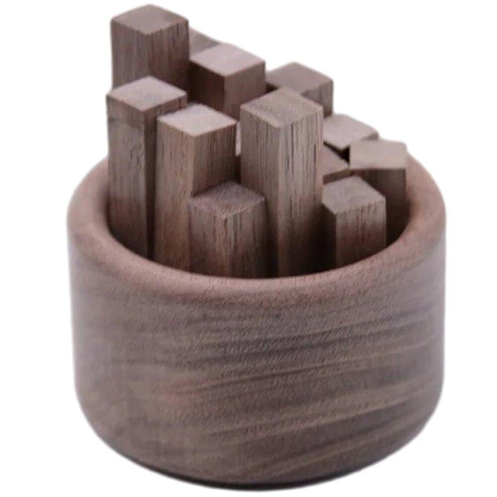 Luxylei Black Walnut Wood Aroma Diffuser Sleep Aid Diffuser Stick,Aromatherapy Wooden Essential Oil Diffuser for Home Air Freshener