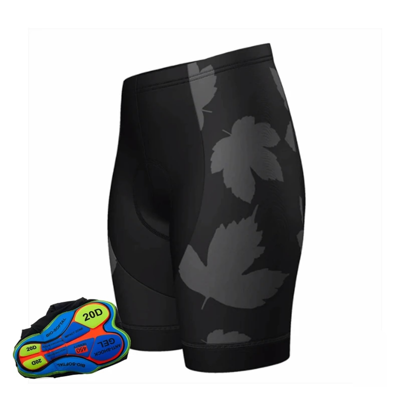 Pantalones Cortos Ciclismo Mallas con Tirantes for Ciclismo de montaña Almohadilla Gel 20D, Pantalones Cortos for Mujer, Variedad Estilos for Verano
