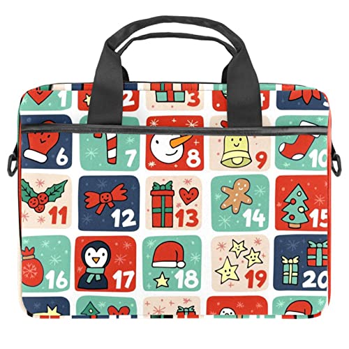 Sac à bandoulière pour ordinateur portable 13 pouces pochette PC 14" colorée