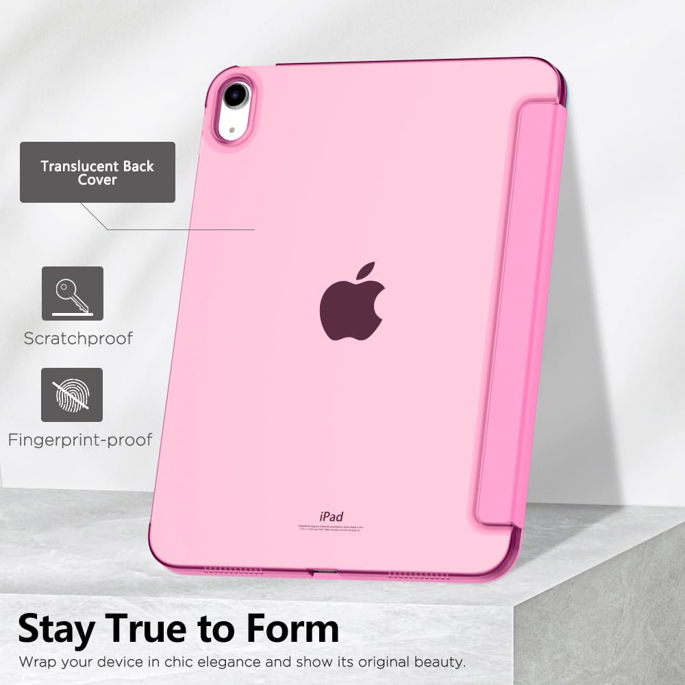 MoKo for iPad (A16) 11th Generation Case, iPad 10th Gen Case, Peony
