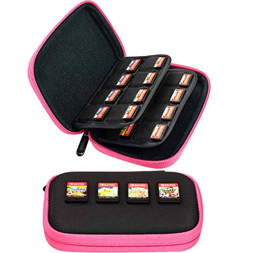 Butterfox 32 Switch Game Case For Nintendo Switch, Switch Game Card Storage Holder Or Sd Memory Card Case (Coral Pink/Black) #TOP8