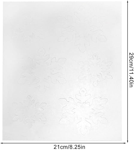 Miniatura 6 de EXCEART 6pcs Sheet Heat Shrink Paper Brooch Diy Craft Diy Keychain Pendant Decorative Craft Paper Brooch Craft Marking Drawing Supply Cuttable Heat