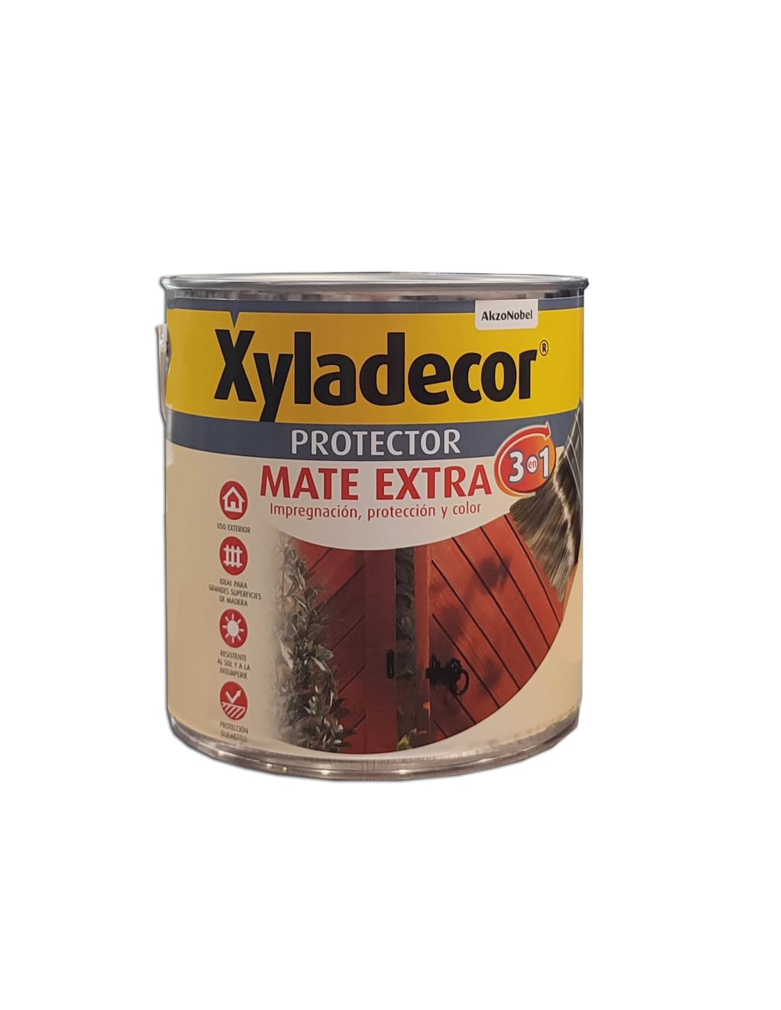 Akzo Nobel Coatings 5088056 - Protector prep. mad 2.5 lt pino int/ext mate 3en1 xyladecor