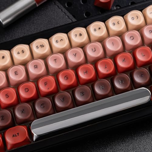 Image of dagaladoo Red Lipstick Keyboard keycaps, PBT keycaps Jelly
