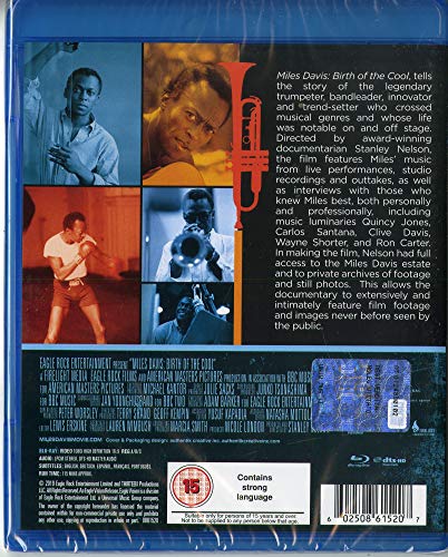 Blu-ray de Miles Davis: Birth of the Cool documental musical 3