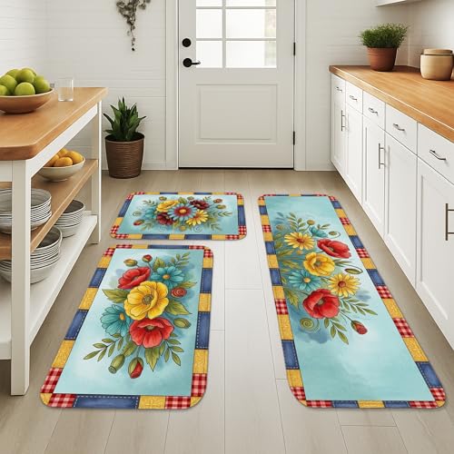 Tapis de cuisine pour sol fatigué : la solution douce et lavable - 4