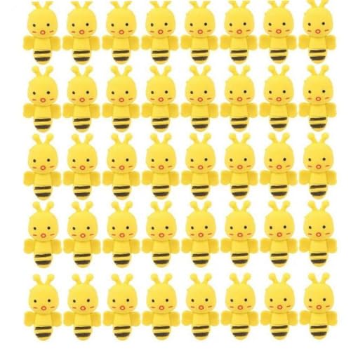 かわいい ミニ 蜂の形 消しゴム 絵画ツール ギフト 誕生日 パーティー用品 子供 40個
