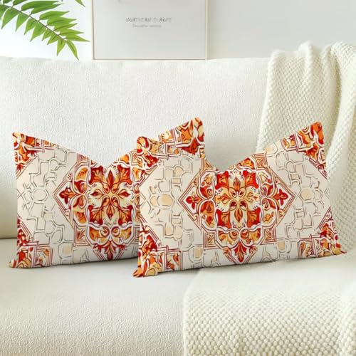 Housse de coussin en velours de qualité supérieure blanc 50x90 - 3