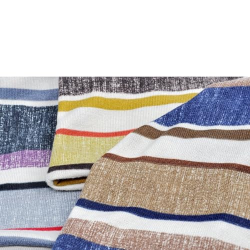 Image of Youstylo Men's Women's Slouchy Blended Cotton Summer Winter Beanie Skull Multicolor Cap - SB3036 (Free Size)