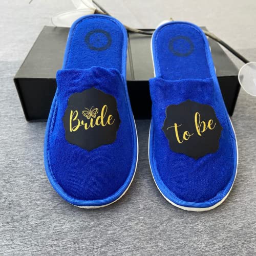 Image of BRIDE TO BE Home Slippers For Women And Props For Wedding Shoot & Gifting