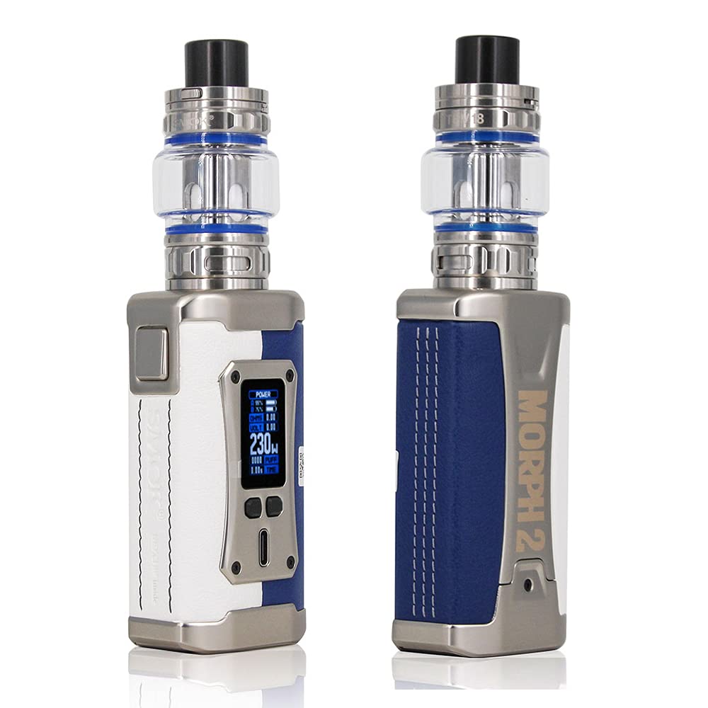 Smok Morph 2 Kit | Original Smok 230W Vape Kit mit 7.5ml TFV18 Tank Meshed 0.33ohm Dual Meshed 0.15ohm Coil no nicotine no liquid