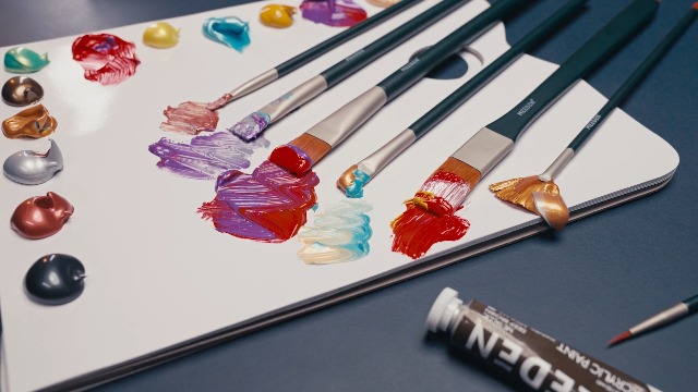 Amazon.com: MEEDEN Acrylic Painting Set with Easel: 44 Pcs Art