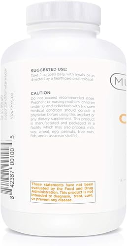 Miniatura 3 de Multiform Vitaminas Omega 3 Aceite de pescado - 2,000 mg - Burpless, sin OMG, sin regusto a pescado (180 cápsulas)